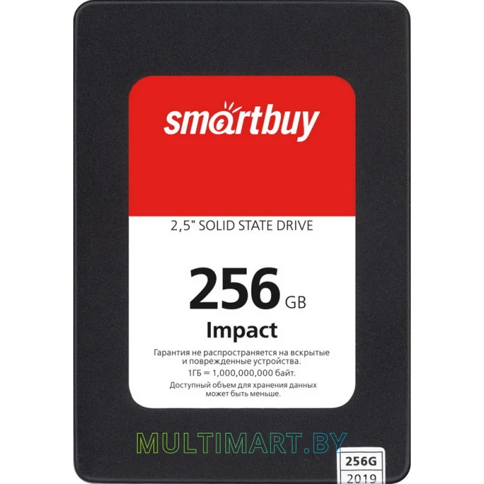 SSD диск Smartbuy Impact 256GB (SBSSD-256GT-PH12-25S3)